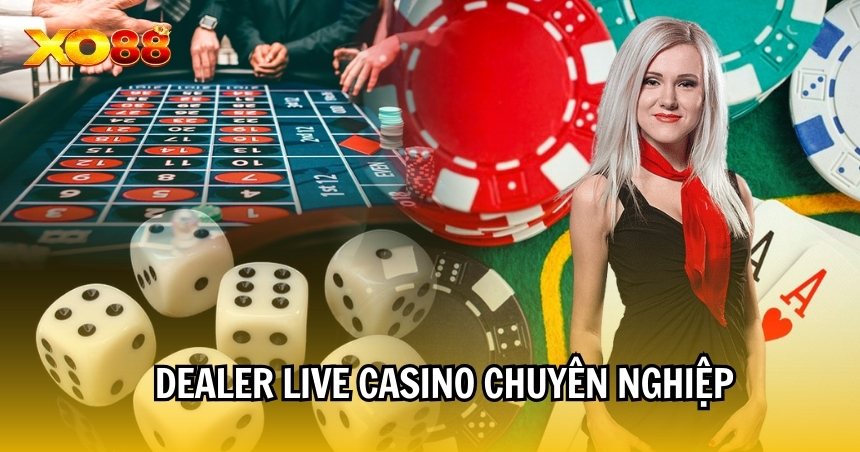 Dealer Live Casino sexy chuyên nghiệp